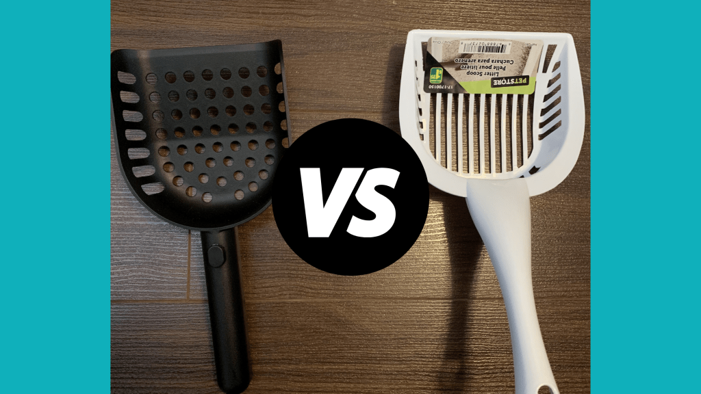 comparing litter scoops