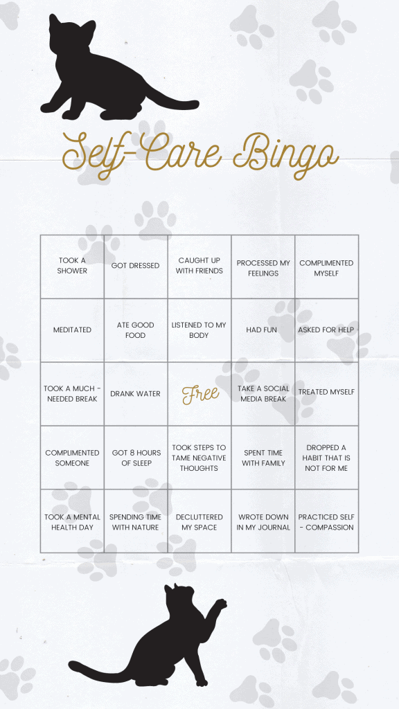 Self-Care bingo